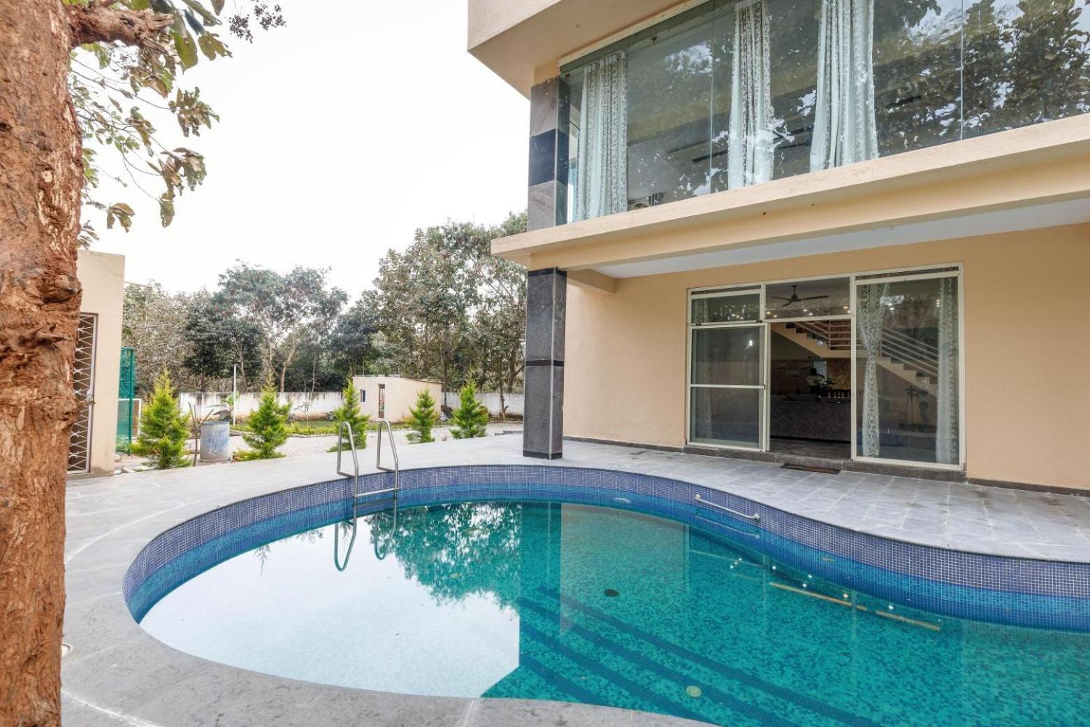 Villa Exotica By Stayjade5Bhkpoolacprojector Denkanikottai Exteriör bild